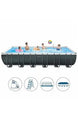 Piscine 26364 hors-sol Intex rectangulaire Ultra Xtr Frame 732x366x132cm Intex