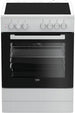 Cuisinière vitrocéramique Beko FSE67100GWS Beko