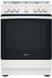 Cuisinière mixte Indesit IS67M5PCW/FR Indesit