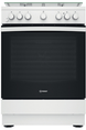 Cuisinière mixte Indesit IS67M5PCW/FR Indesit