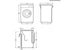 Lave-linge hublot Electrolux EWC1352 Electrolux