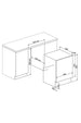 Lave-linge séchant Smeg LSIA147 - ENCASTRABLE 60 CM Smeg