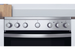 Cuisinière vitrocéramique Indesit IS67V5PCX/E Indesit