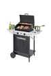 Barbecue Campingaz Barbecue À Gaz 3 Brûleurs En Acier Tablettes Latérales Roues Xpert 100 Ls Rocky Campingaz