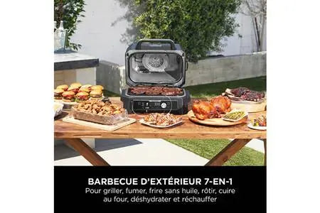 Barbecue Ninja Barbecue D’extérieur Et Fumoir Électrique Ninja Woodfire Pro Connect OG901EU Ninja