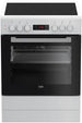 Cuisinière vitrocéramique Beko FSE67300WCS Beko