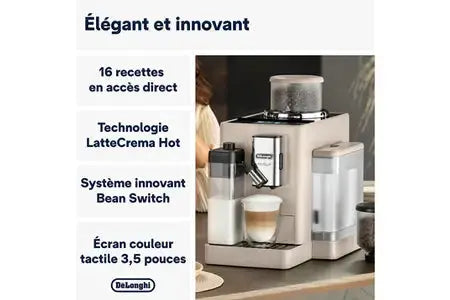 Expresso avec broyeur Delonghi FEB4455.BG RIVELIA Beige Delonghi