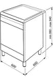 Gaziniere Smeg SCB60MX9 Smeg