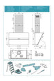 Hotte décorative murale Falmec FLIPPER1220 Falmec