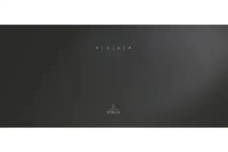 Hotte décorative murale Roblin Hotte inclinée MOLIERE 800 VERRE NOIR Roblin