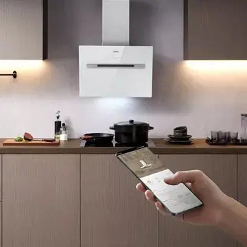 Hotte décorative murale inclinée							CIARRA				CD6736GS GUERIN ELECTROMENAGER