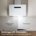 Hotte décorative murale inclinée							CIARRA				CD6736KW GUERIN ELECTROMENAGER