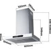 Hotte décorative murale							CIARRA				CD6102W GUERIN ELECTROMENAGER