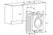 Lave-linge hublot AMICA AWBI814IBW - ENCASTRABLE 60 CM Amica