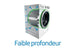 Lave-linge hublot Beko DWUE7222B0WS AQUAWAVE Beko