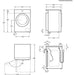Lave linge hublot 							ELECTROLUX				EW2F6812AA GUERIN ELECTROMENAGER