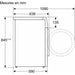Lave linge hublot 							SIEMENS				WG54B2A2FR GUERIN ELECTROMENAGER