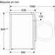 Lave linge hublot 							SIEMENS				WG54B2A2FR GUERIN ELECTROMENAGER