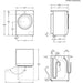 Lave linge séchant hublot 							ELECTROLUX				EW7IW4285BW GUERIN ELECTROMENAGER