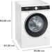 Lave linge séchant hublot 							SIEMENS				WN54G200FR iQ500 GUERIN ELECTROMENAGER