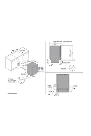 Lave-vaisselle Asko DFI746U - encastrable 60 cm Asko