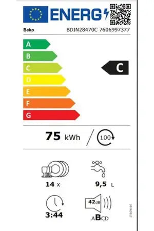 Lave-vaisselle Beko BDIN28470C Beko