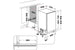Lave-vaisselle Whirlpool WSIO3O34PFEX - ENCASTRABLE 45 CM Whirlpool