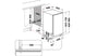 Lave-vaisselle Whirlpool WSIO3O34PFEX - ENCASTRABLE 45 CM Whirlpool