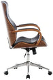 Clp Trading Fauteuil De Bureau Melilla En Similicuir , Noyer / Marron CLP Trading