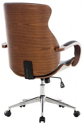 Clp Trading Fauteuil De Bureau Melilla En Similicuir , Noyer / Marron CLP Trading