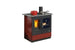 Piano De Cuisson Godin Cuisinière À Bois 6.5kw Rouge 241100 carmin Godin