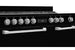 Piano de cuisson Leisure CUISINEMASTER PRO 100cm gaz et vitro Noir - PR100F560K Leisure