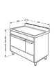 Piano de cuisson Smeg C92GPX9 Smeg