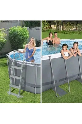 Piscine ovale tubulaire Alice's Garden 4x2 m Alice's Garden