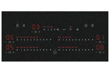 Plaque de cuisson avec hotte intégrée Electrolux KCC84450CZ Electrolux