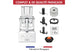 Robot multifonction Magimix Blanc 18590F CS 5200 XL Magimix