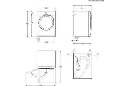 Sèche-linge Electrolux EW7H6824RB Electrolux