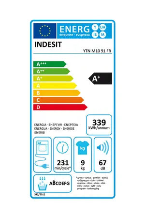 Sèche-linge Indesit YTNM1091FR Indesit