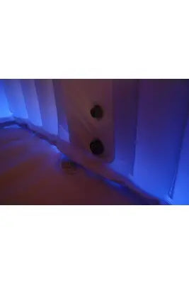 Spa gonflable GENERIQUE  Sunspa carré 6 personnes Bandeau LED inclus 185 x 185 cm Noir Sunspa
